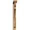 Ekena Millwork Olympic Block Smooth Bracket w/ Offset Brace, Western Red Cedar, 3 1/2"W x 28"D x 32"H BKT0402X28X32OLY05SWR - alternate 3